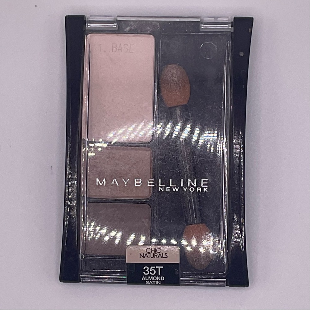 New Maybelline Expert Eyeshadow Trio 35T Almond Satin